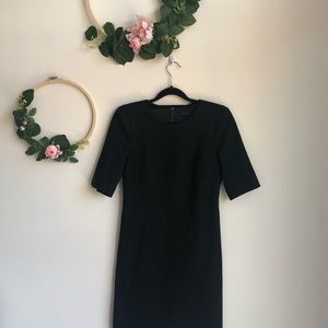 Theory Black Sheath Dress